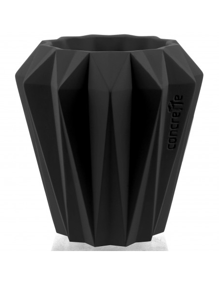 Donica Rack Black Matt Poli 9 cm