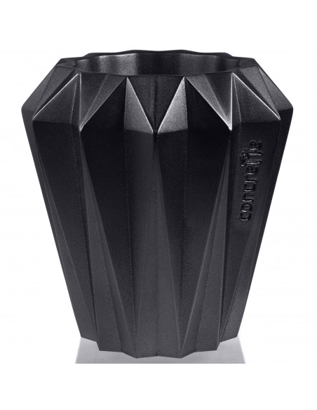 Donica Rack Black Metallic 9 cm