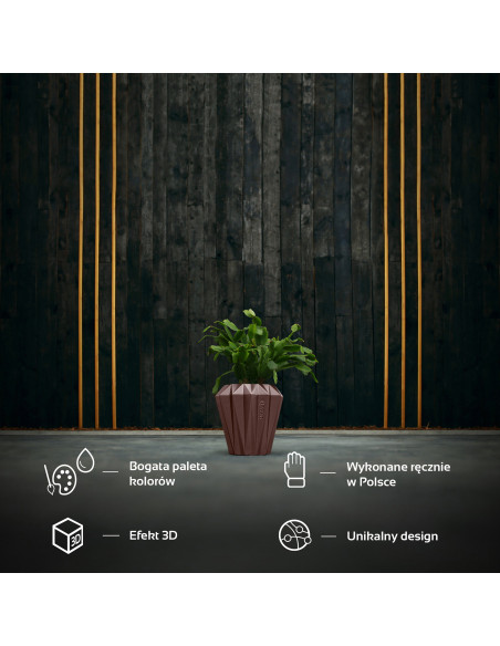 Donica Rack Rose Gold Poli 9 cm