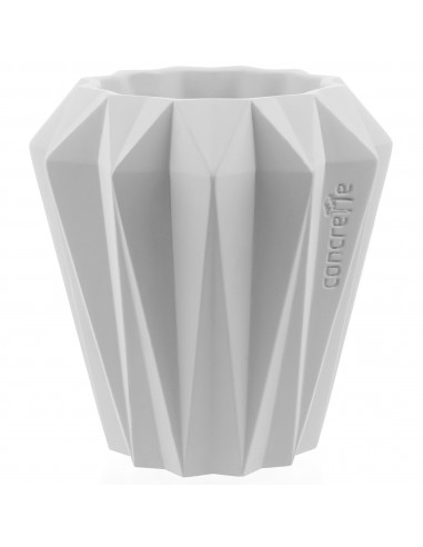 Donica Rack White Poli Matt 9 cm