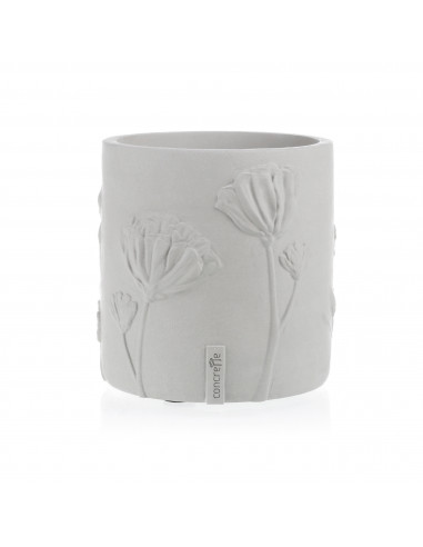 Donica Flower Deco Unpainted 13 cm