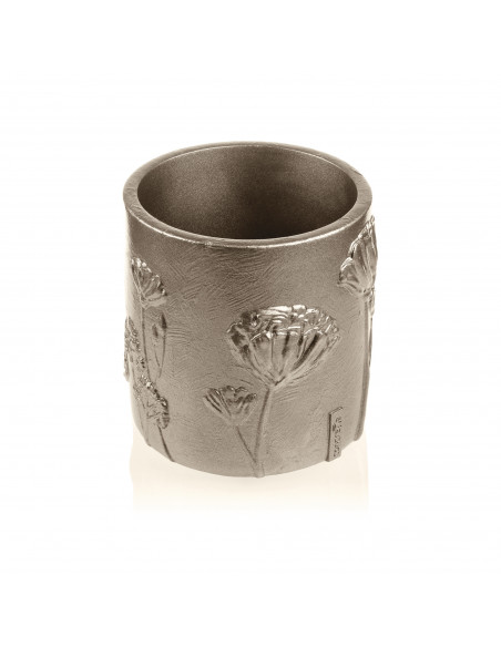 Donica Flower Deco Brass Poli 13 cm