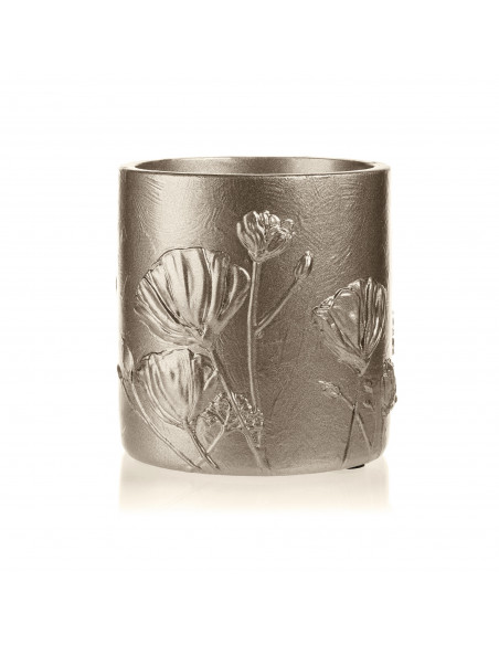 Donica Flower Deco Brass Poli 13 cm