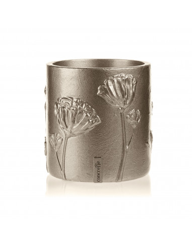 Donica Flower Deco Brass Poli 13 cm