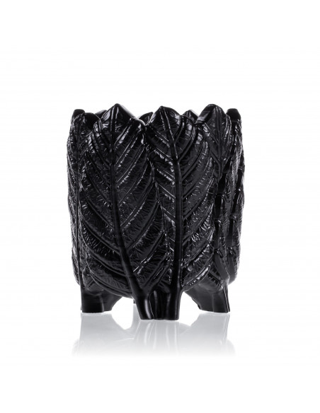 Donica Home of Nature Black Matt Poli 10 cm