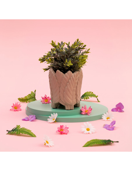 Donica Home of Nature Black Matt Poli 10 cm