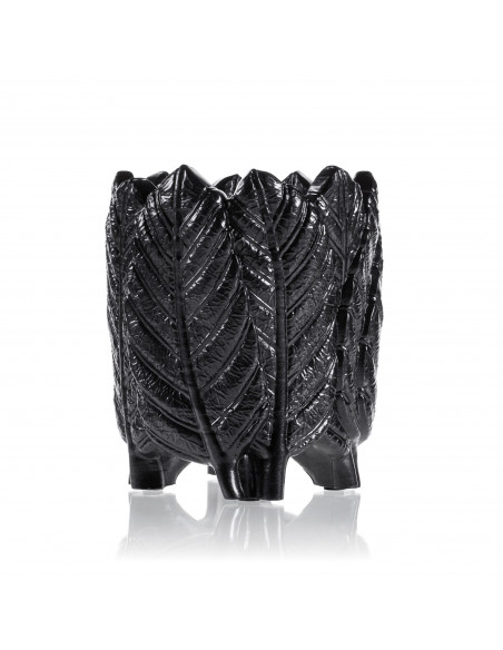 Donica Home of Nature Black Metallic 10 cm