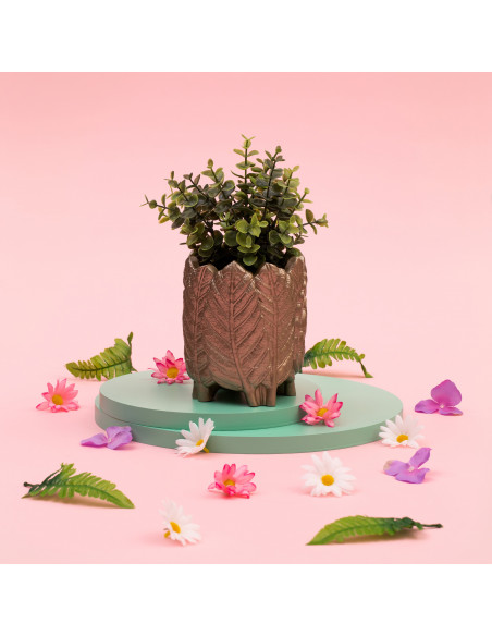 Donica Home of Nature Black Metallic 10 cm