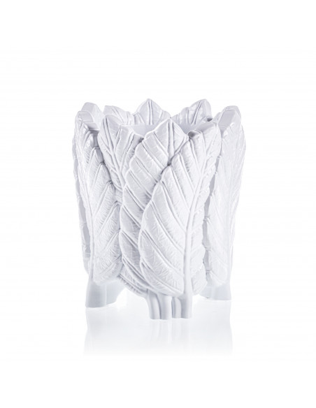 Donica Home of Nature White Poli Matt 10 cm