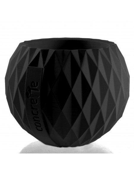 Donica Bauble Black Matt Poli 7,6 cm