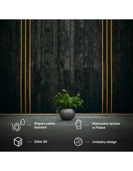 Donica Bauble Steel Poli 7,6 cm