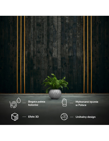 Donica Bauble Silver Poli 7,6 cm