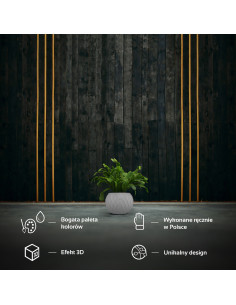 Donica Bauble White Poli...