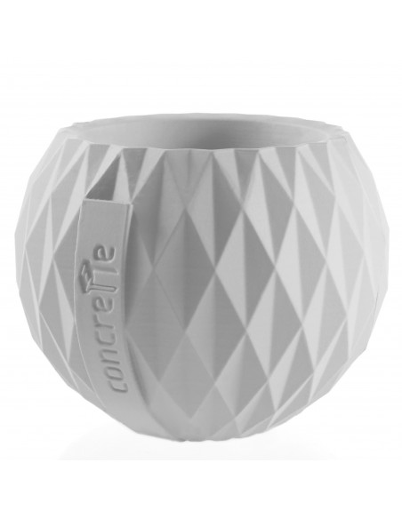 Donica Bauble White Poli 7,6 cm