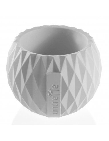 Donica Bauble White Poli 7,6 cm