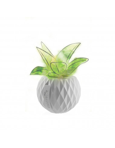 Donica Bauble White Poli 7,6 cm