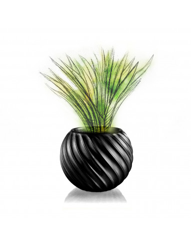 Donica Bauble Wave Black Metallic...