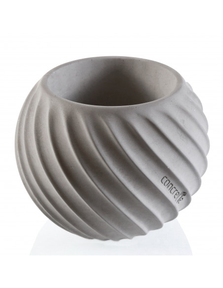 Donica Bauble Wave Unpainted 7,6 cm