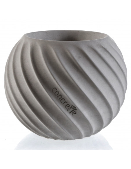 Donica Bauble Wave Unpainted 7,6 cm