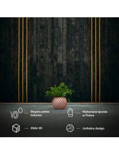 Donica Bauble Wave Rose...