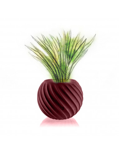Donica Bauble Wave Maroon Poli 7,6 cm