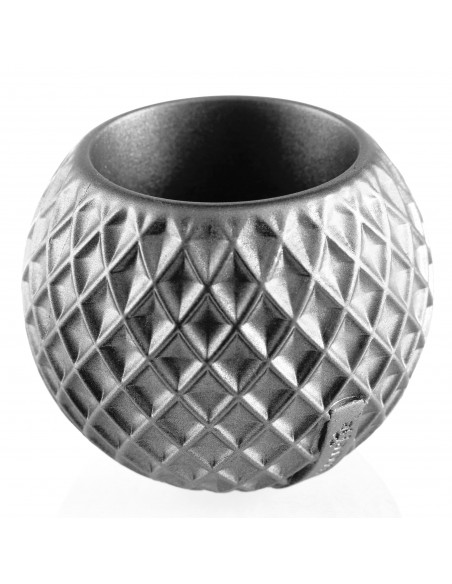 Donica Bauble Squares Silver Poli 7,6 cm