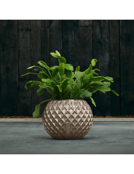 Donica Bauble Squares Brass Poli 7,6 cm