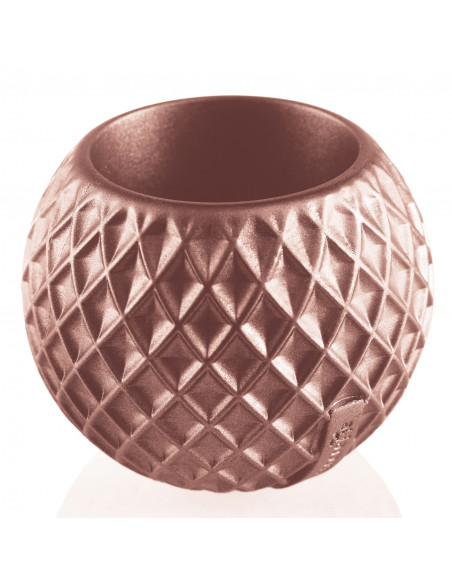 Donica Bauble Squares Rose Gold Poli 7,6 cm