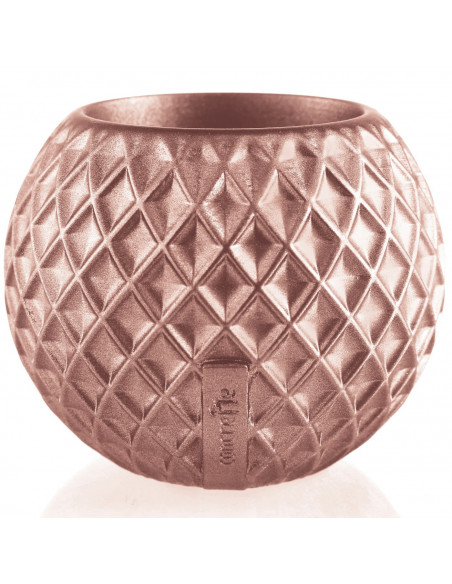 Donica Bauble Squares Rose Gold Poli 7,6 cm