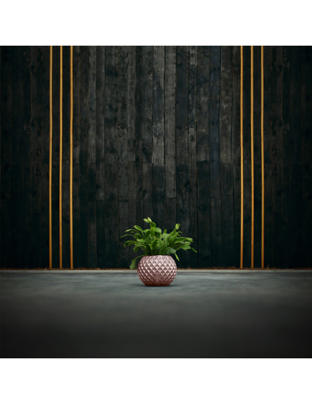 Donica Bauble Squares Rose Gold Poli 7,6 cm