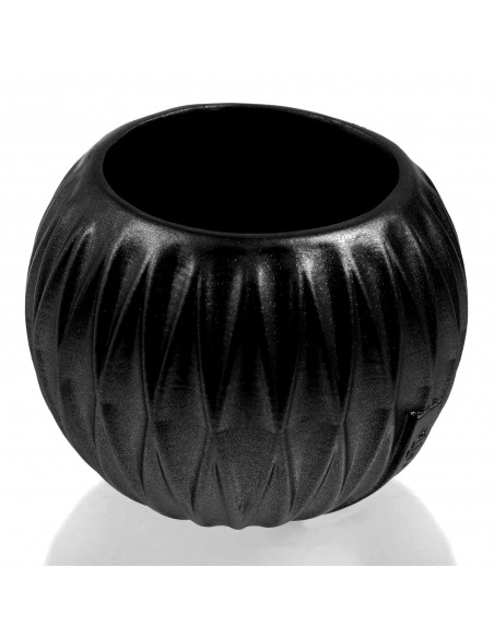 Donica Bauble Optic Black Metallic Poli 7,6 cm