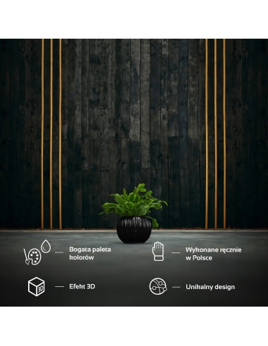 Donica Bauble Optic Black Metallic...