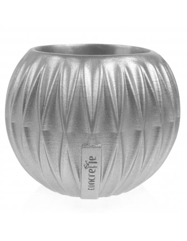 Donica Bauble Optic Silver Poli 7,6 cm