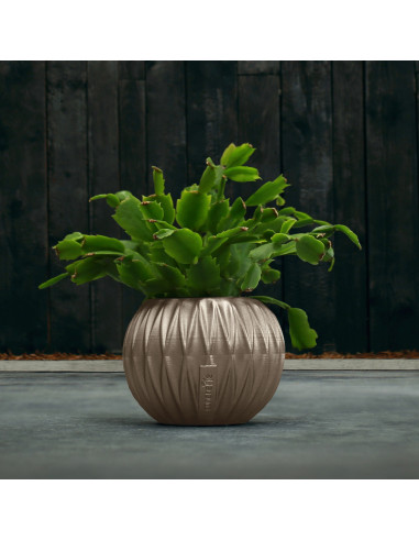 Donica Bauble Optic Brass Poli 7,6 cm