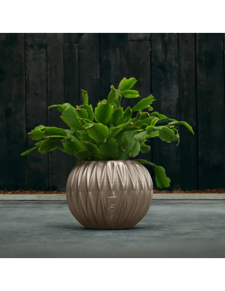 Donica Bauble Optic Brass Poli 7,6 cm