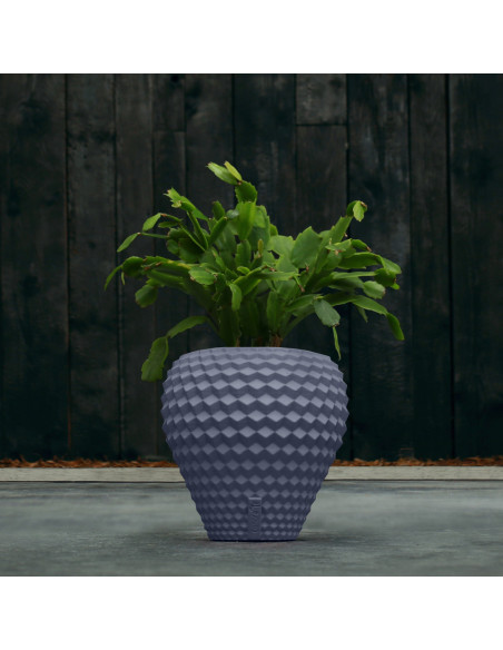 Donica Cone Midnight Gray Poli 10 cm