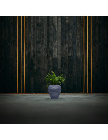 Donica Cone Midnight Gray Poli 10 cm