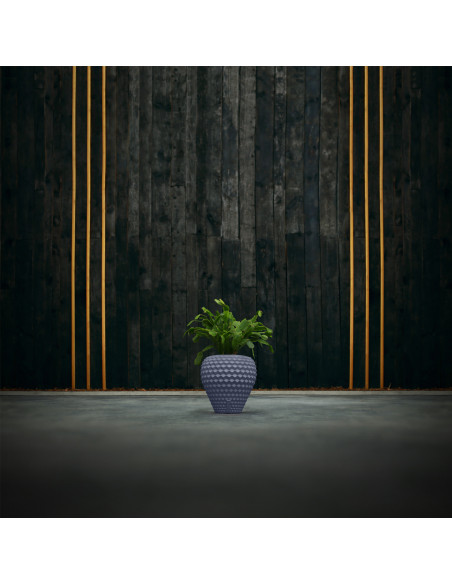 Donica Cone Midnight Gray Poli 10 cm