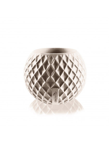 Donica Bauble Squares Light Beige Poli 7,6 cm