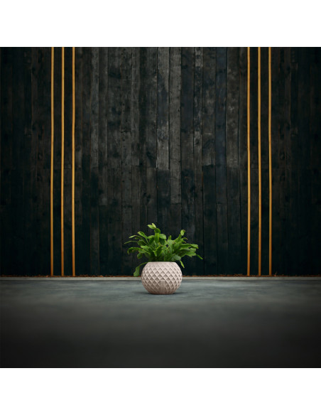 Donica Bauble Squares Light Beige Poli 7,6 cm