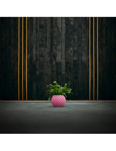 Donica Bauble Squares Candy Pink Poli...