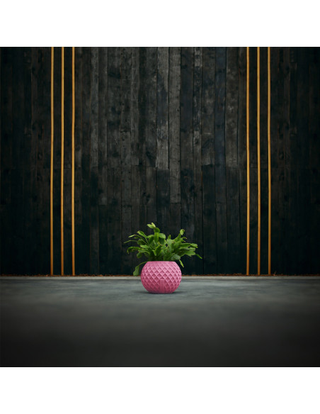 Donica Bauble Squares Candy Pink Poli 7,6 cm