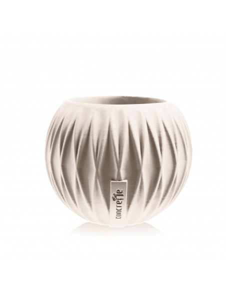 Donica Bauble Optic Light Beige Poli 7,6 cm