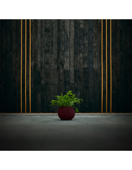 Donica Bauble Optic Maroon Poli 7,6 cm