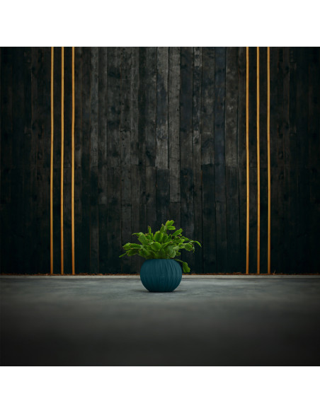 Donica Bauble Optic Dark Turquoise Poli 7,6 cm