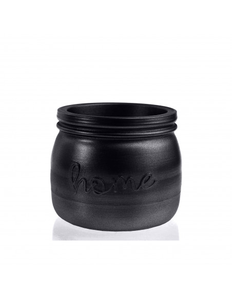 Donica Home Black Metallic Poli 11 cm