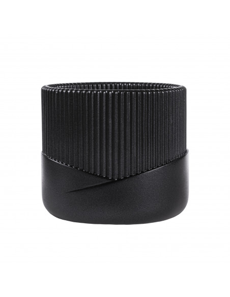 Donica Top Lines Black Metallic Poli 18 cm