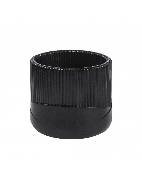 Donica Top Lines Black Metallic Poli 18 cm