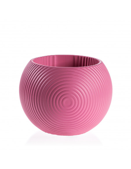 Donica Solid Lines Candy Pink Poli 10 cm