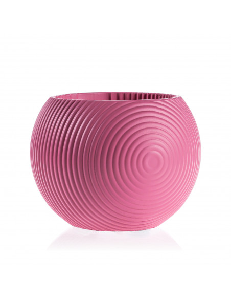 Donica Solid Lines Candy Pink Poli 10 cm